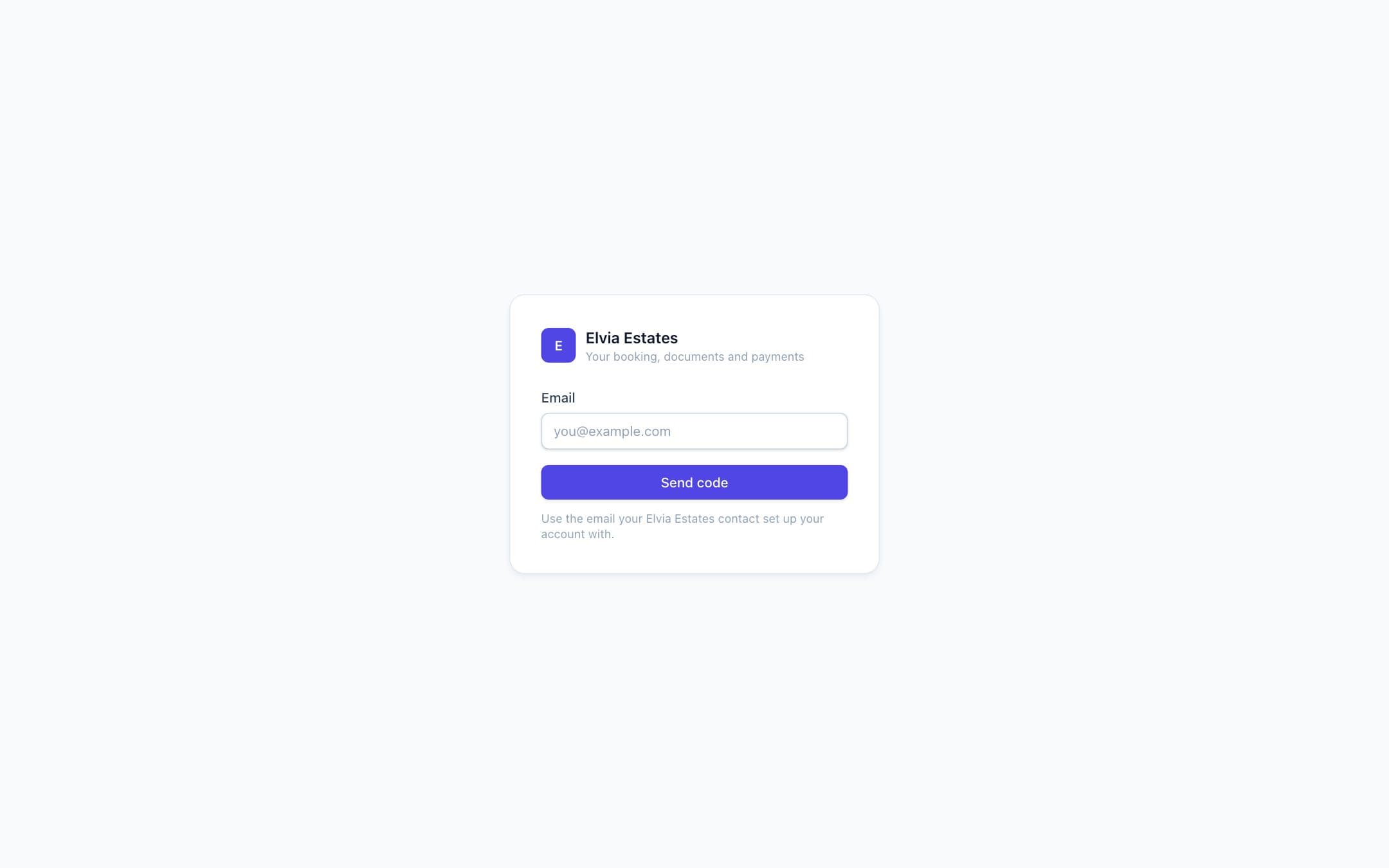 Elvia Estates — Elvia Estates portal & CRM